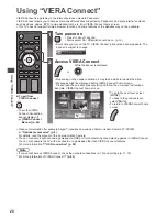 Предварительный просмотр 20 страницы Panasonic Viera TX-P42ST50B Operating Instructions Manual