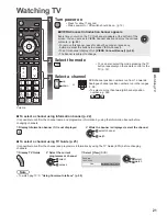 Предварительный просмотр 21 страницы Panasonic Viera TX-P42ST50B Operating Instructions Manual