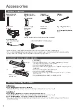 Preview for 4 page of Panasonic Viera TX-P42ST50E Operating Instructions Manual