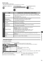 Предварительный просмотр 73 страницы Panasonic Viera TX-P42ST50J Operating Instructions Manual