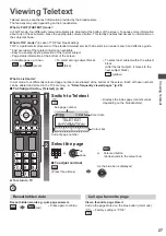 Preview for 27 page of Panasonic Viera TX-P42ST50Y Operating Instructions Manual