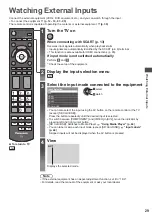 Preview for 29 page of Panasonic Viera TX-P42ST50Y Operating Instructions Manual