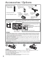 Preview for 6 page of Panasonic Viera TX-P42U20B Operating Instructions Manual