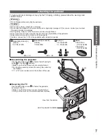 Preview for 7 page of Panasonic Viera TX-P42U20B Operating Instructions Manual