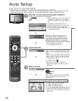 Preview for 12 page of Panasonic Viera TX-P42U20B Operating Instructions Manual