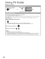 Preview for 20 page of Panasonic Viera TX-P42U20B Operating Instructions Manual