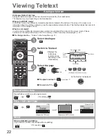 Preview for 22 page of Panasonic Viera TX-P42U20B Operating Instructions Manual