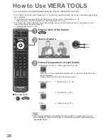 Preview for 26 page of Panasonic Viera TX-P42U20B Operating Instructions Manual