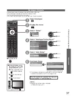 Preview for 37 page of Panasonic Viera TX-P42U20B Operating Instructions Manual