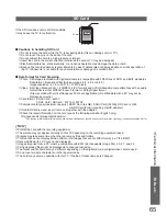 Preview for 65 page of Panasonic Viera TX-P42U20B Operating Instructions Manual