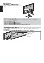 Preview for 6 page of Panasonic Viera TX-P42UT50E Operating Instructions Manual