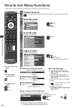 Предварительный просмотр 26 страницы Panasonic Viera TX-P42UX30E Operating Instructions Manual