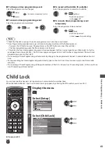 Предварительный просмотр 43 страницы Panasonic Viera TX-P42UX30E Operating Instructions Manual