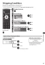 Предварительный просмотр 47 страницы Panasonic Viera TX-P42UX30E Operating Instructions Manual