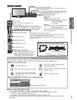 Preview for 9 page of Panasonic Viera TX-P42V20B Operating Instructions Manual