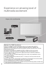 Предварительный просмотр 2 страницы Panasonic Viera TX-P42V20E Operating Instructions Manual