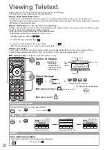 Предварительный просмотр 22 страницы Panasonic Viera TX-P42V20E Operating Instructions Manual