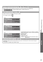 Предварительный просмотр 41 страницы Panasonic Viera TX-P42V20E Operating Instructions Manual