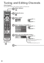 Предварительный просмотр 42 страницы Panasonic Viera TX-P42V20E Operating Instructions Manual