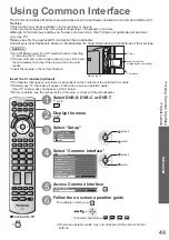 Предварительный просмотр 49 страницы Panasonic Viera TX-P42V20E Operating Instructions Manual