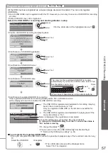 Предварительный просмотр 57 страницы Panasonic Viera TX-P42V20E Operating Instructions Manual