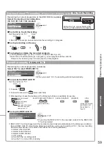 Предварительный просмотр 59 страницы Panasonic Viera TX-P42V20E Operating Instructions Manual