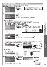 Предварительный просмотр 71 страницы Panasonic Viera TX-P42V20E Operating Instructions Manual