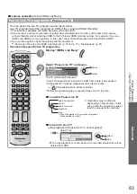 Предварительный просмотр 83 страницы Panasonic Viera TX-P42V20E Operating Instructions Manual