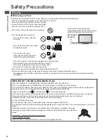 Preview for 4 page of Panasonic Viera TX-P42X50B Operating Instructions Manual