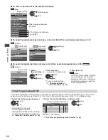 Preview for 20 page of Panasonic Viera TX-P42X50B Operating Instructions Manual