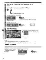 Preview for 52 page of Panasonic Viera TX-P42X50B Operating Instructions Manual