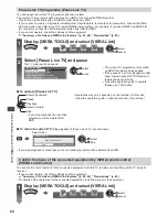 Preview for 64 page of Panasonic Viera TX-P42X50B Operating Instructions Manual