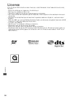 Preview for 80 page of Panasonic Viera TX-P42X50B Operating Instructions Manual