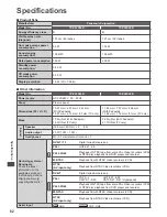 Preview for 82 page of Panasonic Viera TX-P42X50B Operating Instructions Manual