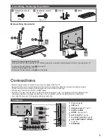 Предварительный просмотр 5 страницы Panasonic Viera TX-P42X60B Operating Instructions Manual