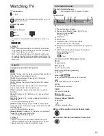 Предварительный просмотр 11 страницы Panasonic Viera TX-P42X60B Operating Instructions Manual