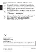 Preview for 16 page of Panasonic Viera TX-P42X60E Operating Instructions Manual