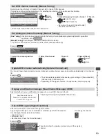 Preview for 53 page of Panasonic Viera TX-P42XT50B Operating Instructions Manual