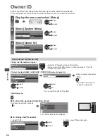 Preview for 58 page of Panasonic Viera TX-P42XT50B Operating Instructions Manual