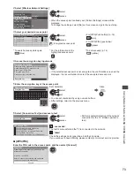 Preview for 73 page of Panasonic Viera TX-P42XT50B Operating Instructions Manual