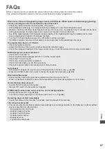 Preview for 97 page of Panasonic Viera TX-P42XT50E Operating Instructions Manual