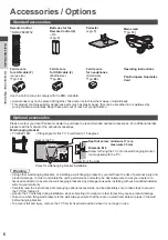 Preview for 6 page of Panasonic Viera TX-P42XT50Y Operating Instructions Manual