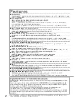 Preview for 2 page of Panasonic VIERA TX-P46Z1B Operating Instructions Manual