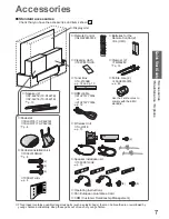 Предварительный просмотр 7 страницы Panasonic VIERA TX-P46Z1B Operating Instructions Manual