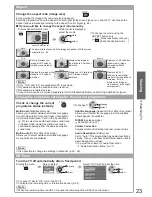 Предварительный просмотр 23 страницы Panasonic VIERA TX-P46Z1B Operating Instructions Manual