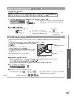 Предварительный просмотр 55 страницы Panasonic VIERA TX-P46Z1B Operating Instructions Manual