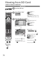 Предварительный просмотр 70 страницы Panasonic VIERA TX-P46Z1B Operating Instructions Manual