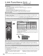 Preview for 74 page of Panasonic VIERA TX-P46Z1B Operating Instructions Manual