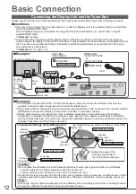 Preview for 12 page of Panasonic Viera TX-P46Z1E Operating Instructions Manual