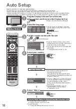 Preview for 18 page of Panasonic Viera TX-P46Z1E Operating Instructions Manual